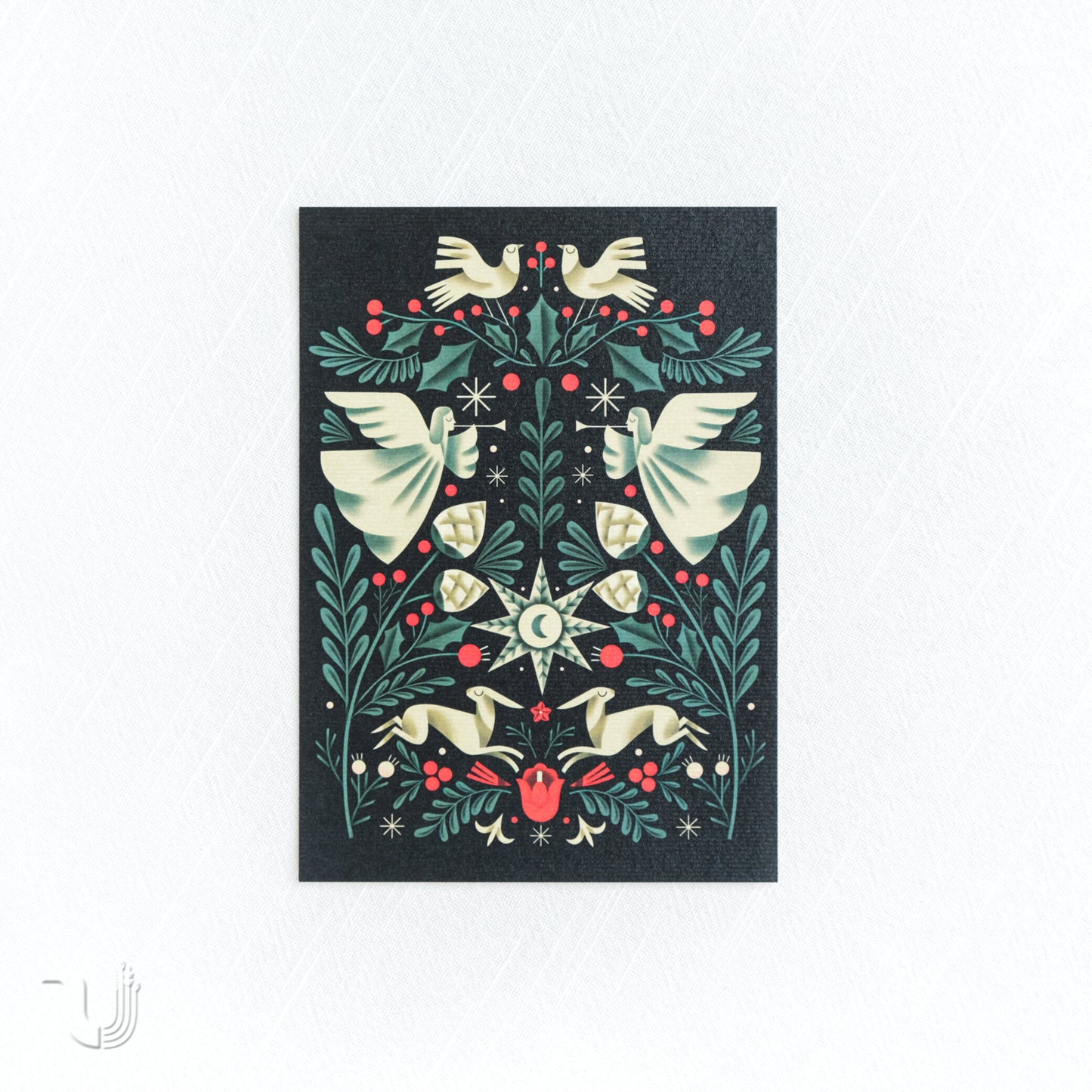 Новорічна листівка «Різдвяна Ніч»