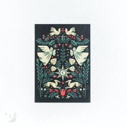 Новорічна листівка «Різдвяна Ніч»