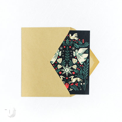 Новорічна листівка «Різдвяна Ніч»