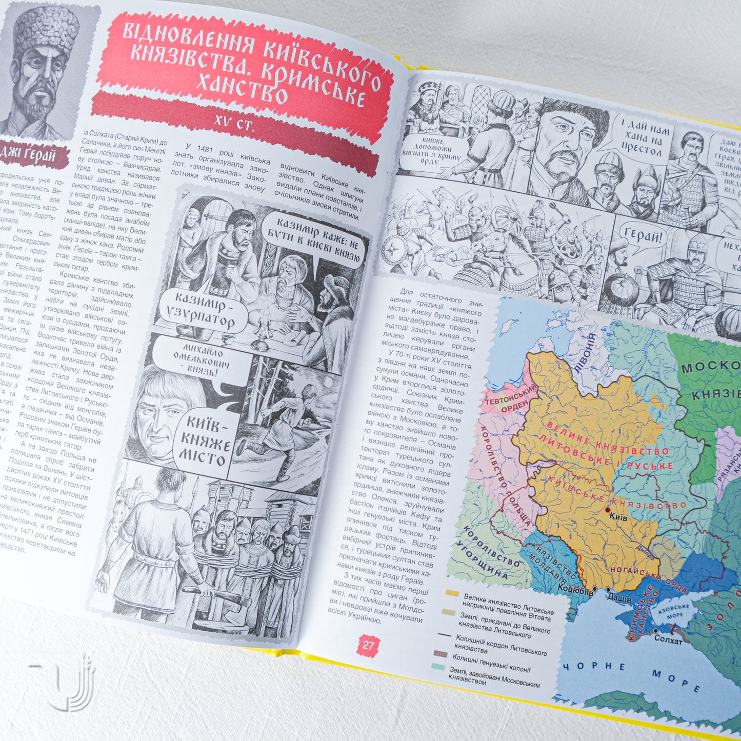 Illustrated history of the Independence of Ukraine