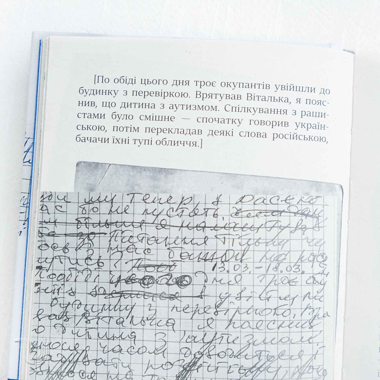 I'm transforming... Occupation Diary. Selected Poems